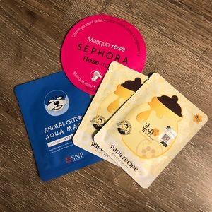 Sheet Mask Bundle-Sephora Fiber Mask (Rose)